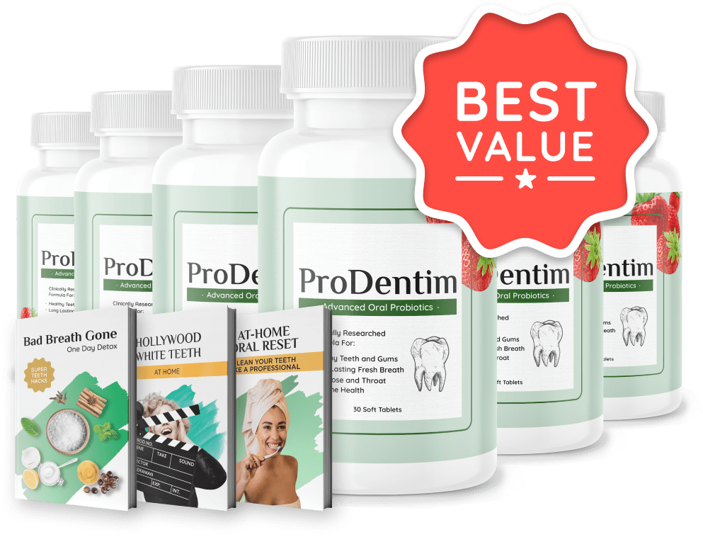 ProDentim 3 bottle pack — Advanced Oral Probiotics
